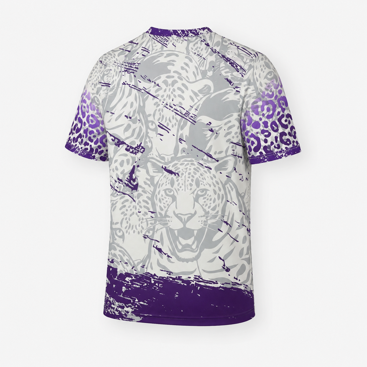 Brésil Maillot Concept Léopard 26/27 Blanc Violet Dos