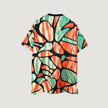 Arsenal - Maillot Pré-Match 24/25 - Orange, Noir, Vert