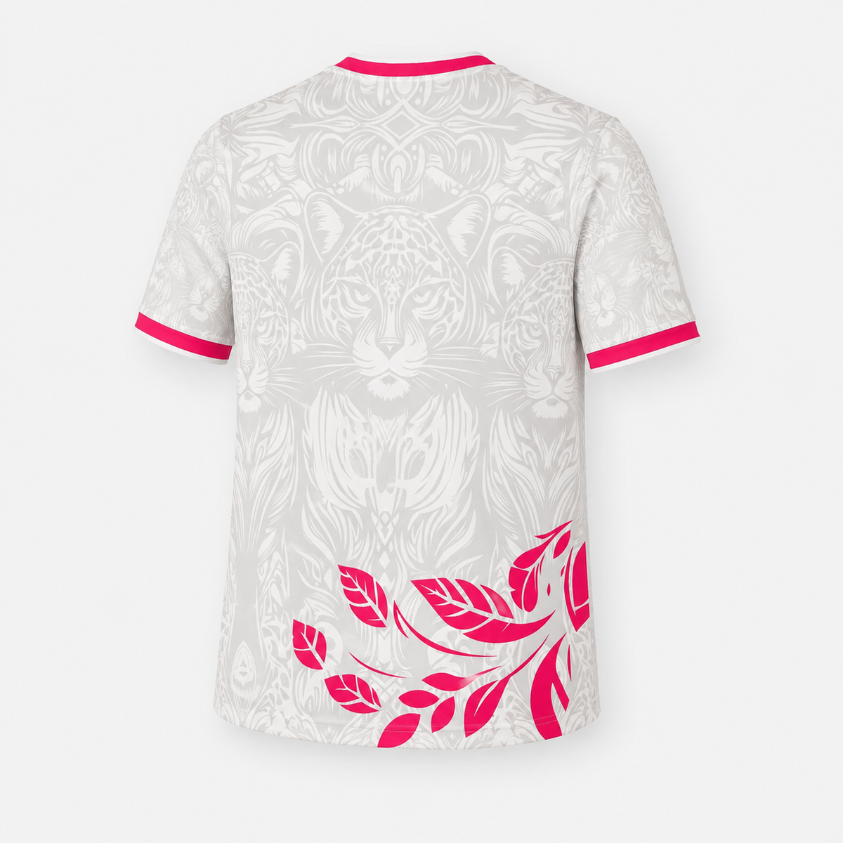 Brésil – Maillot Concept Léopard 26/27 - Blanc/Rose Dos