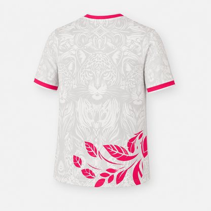 Brésil – Maillot Concept Léopard 26/27 - Blanc/Rose Dos