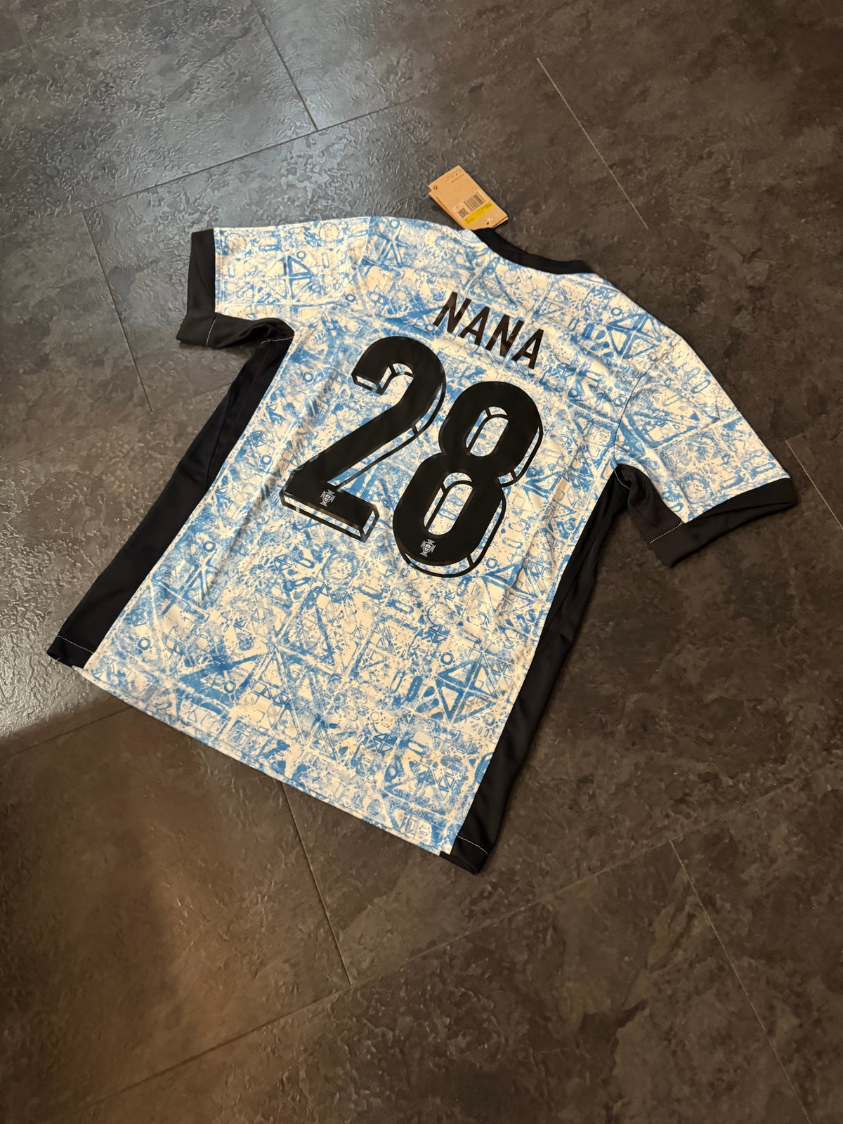 Portugal - Maillot Extérieur 24/25 - Blanc,Bleu