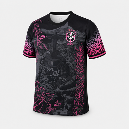 Brésil - Maillot Concept 25/26 - Noir/Rose