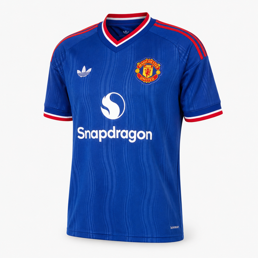 Manchester United - Maillot Extérieur 26/27 - Bleu