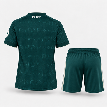 Real Madrid – Ensemble Extérieur 26/27 Enfant – Vert