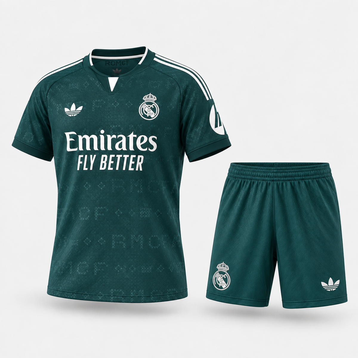 Real Madrid – Ensemble Extérieur 26/27 Enfant – Vert