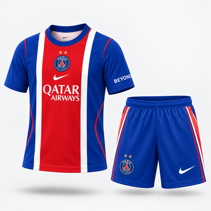 Paris Saint-Germain – Ensemble Domicile Enfant 26/27 – Bleu/Rouge