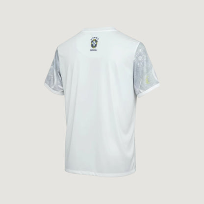 Brésil – Maillot Concept 25/26 – Blanc & Gris